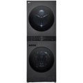 LG WT1210BBF Washtower Colonne à linge cm. 60 - lavage 12 kg - séchage 10 kg - noir