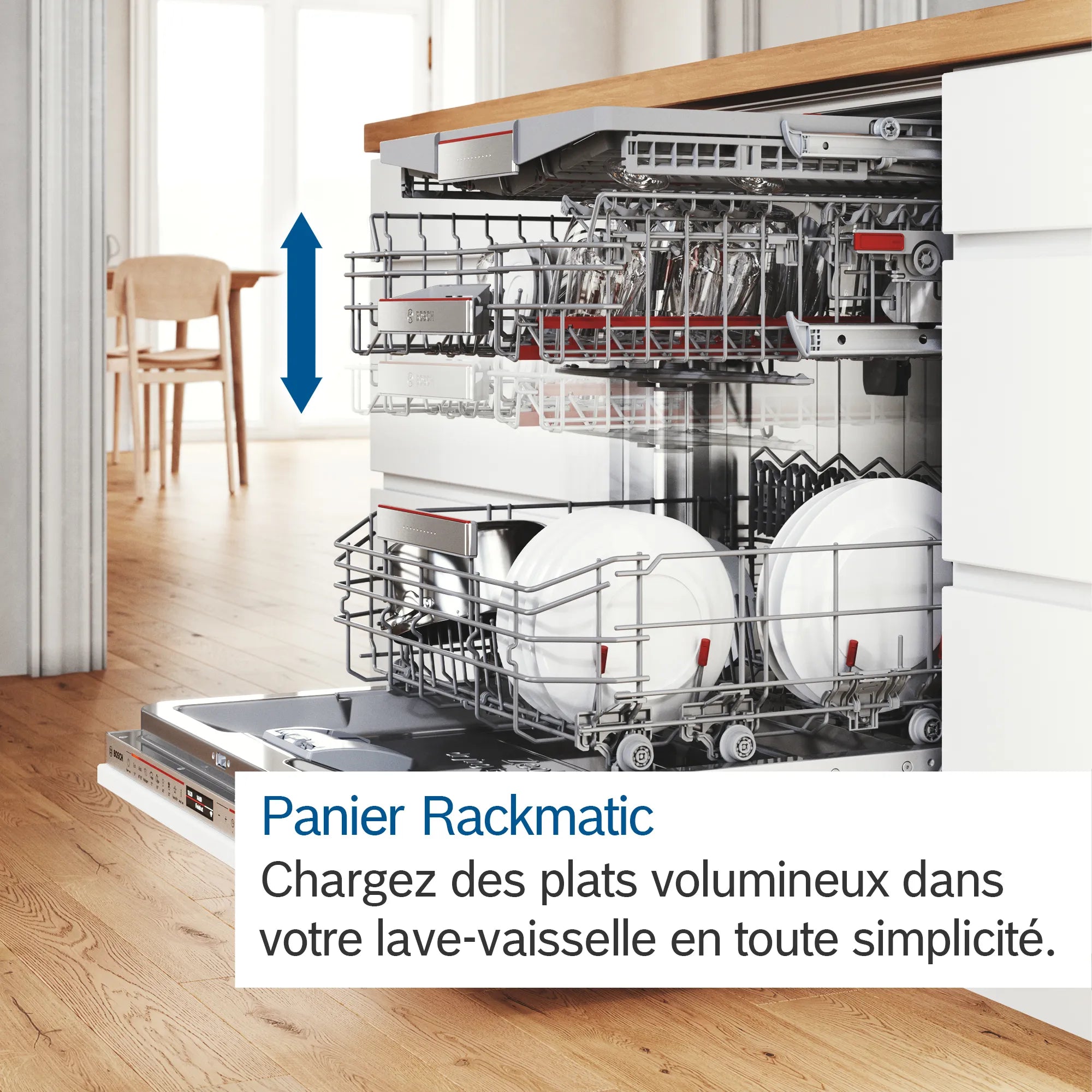 Bosch lave-vaisselle tout-intégrable SMV6ECX93E