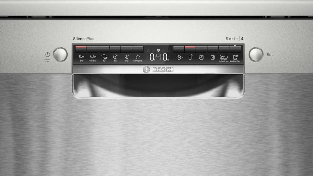 Bosch Hausgeräte SMS4EMI06E, Lave-vaisselle en pose libre, Argent