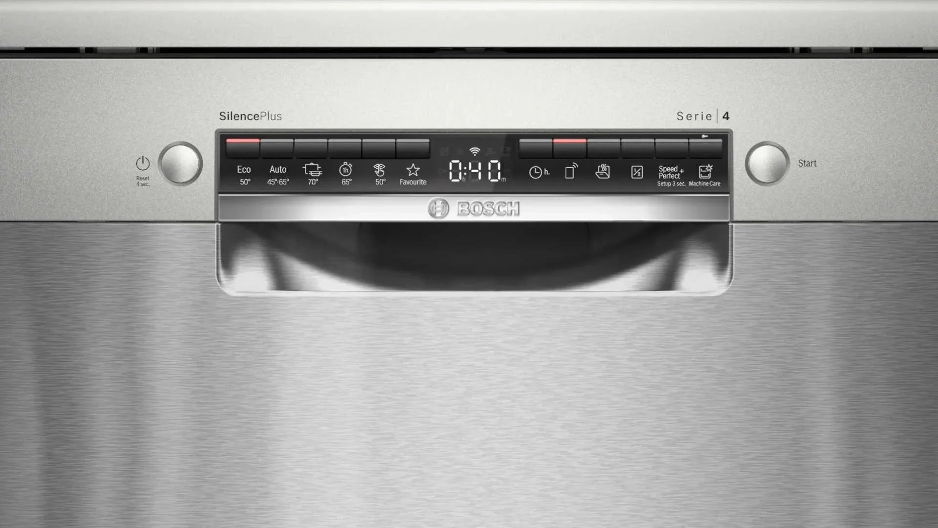 Bosch Hausgeräte SMS4EMI06E, Lave-vaisselle en pose libre, Argent