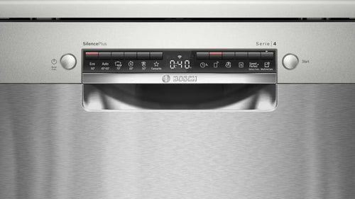 Bosch Hausgeräte SMS4EMI06E, Lave-vaisselle en pose libre, Argent