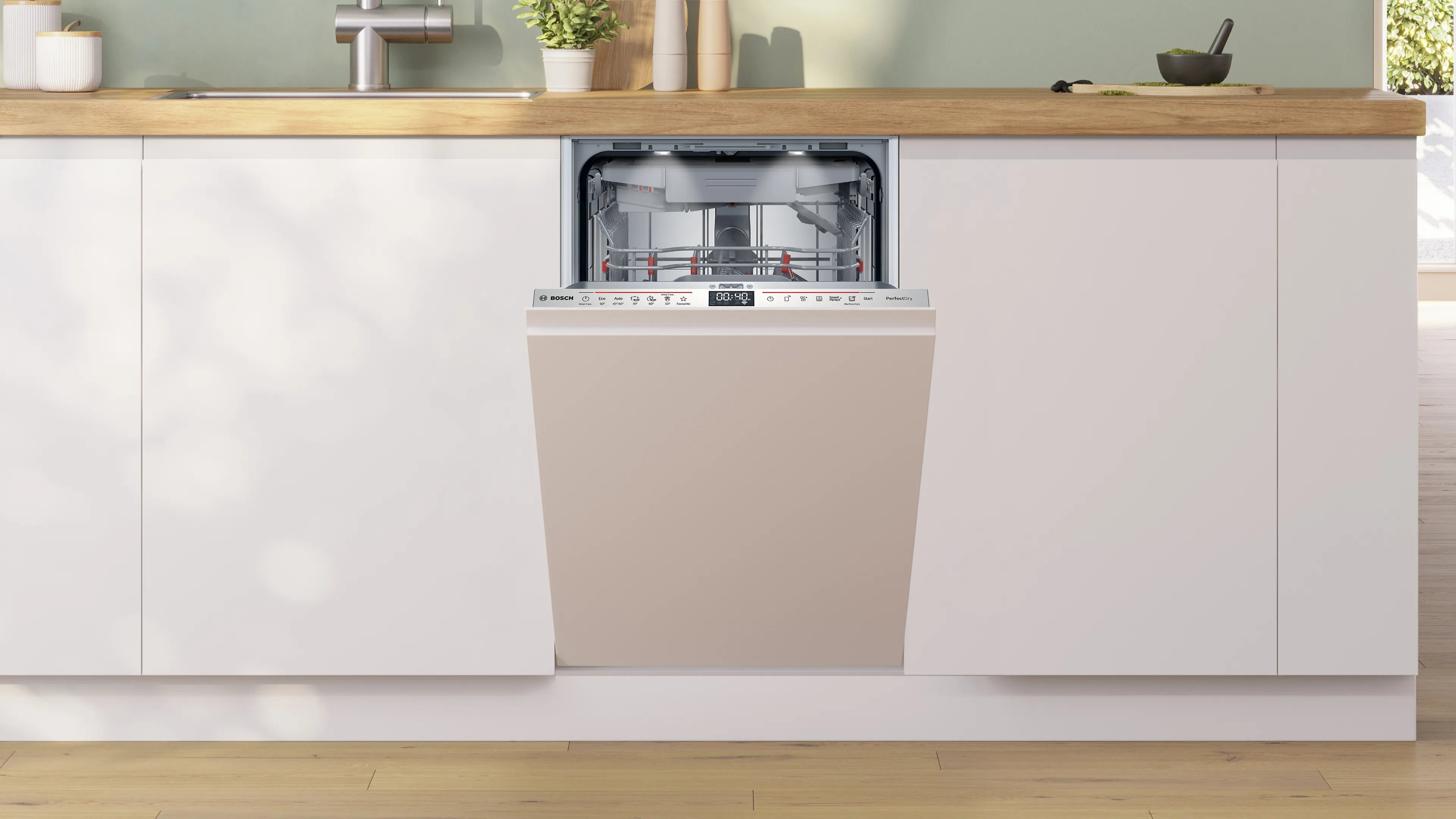 lave-vaisselle Bosch Serie 6 SPV6YMX08E Entièrement intégré 10