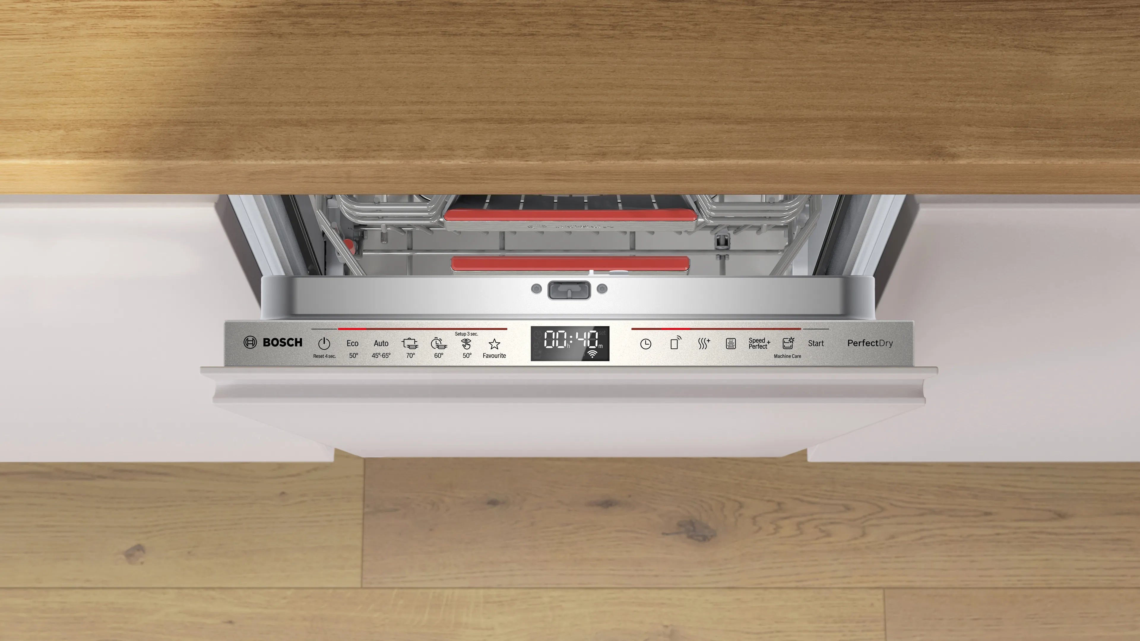 lave-vaisselle Bosch Serie 6 SPV6YMX08E Entièrement intégré 10