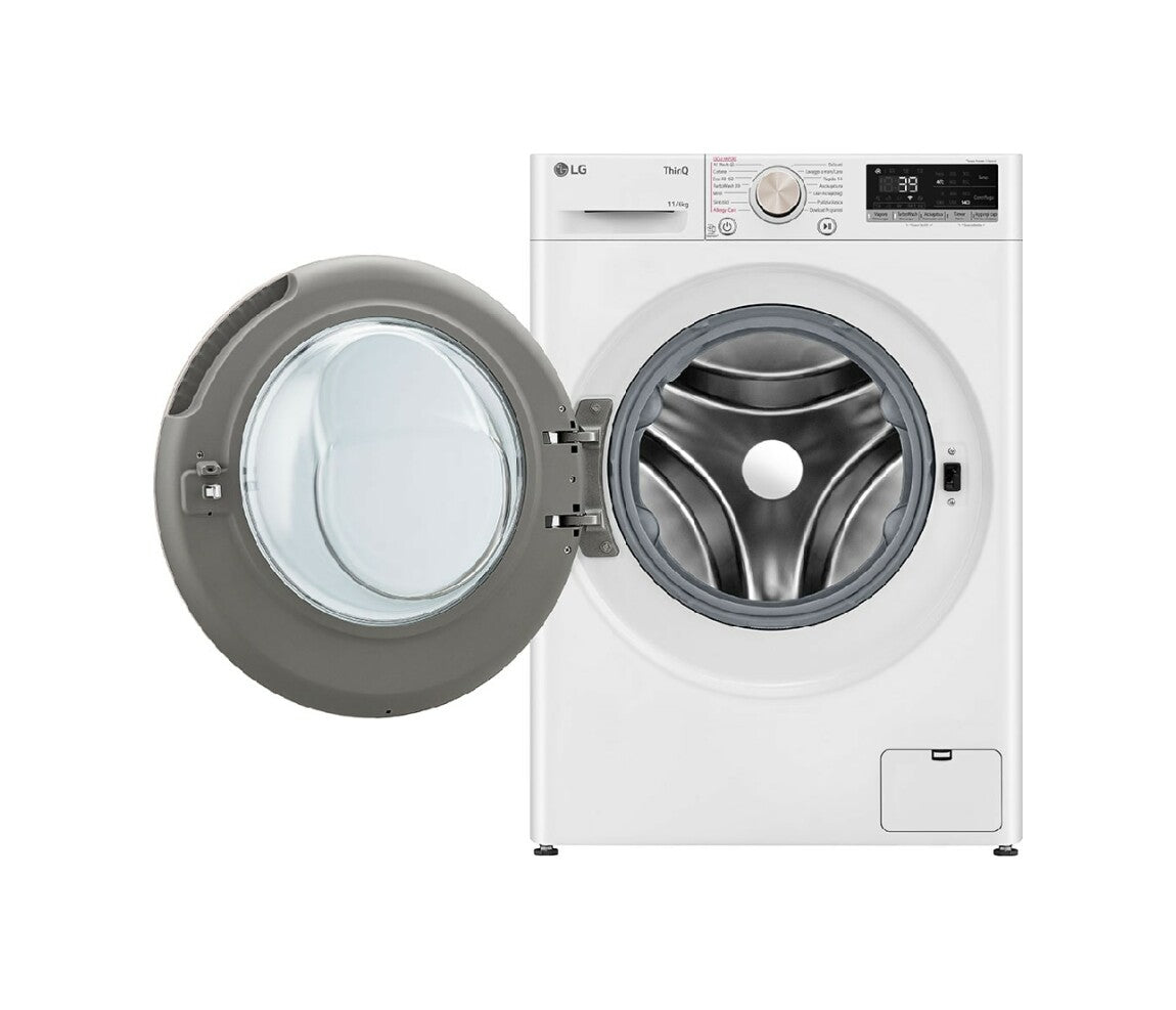 Lg D4R7011TSWG Lave-linge séchant cm. 60 - lavage 11 kg - séchage 6 kg - blanc