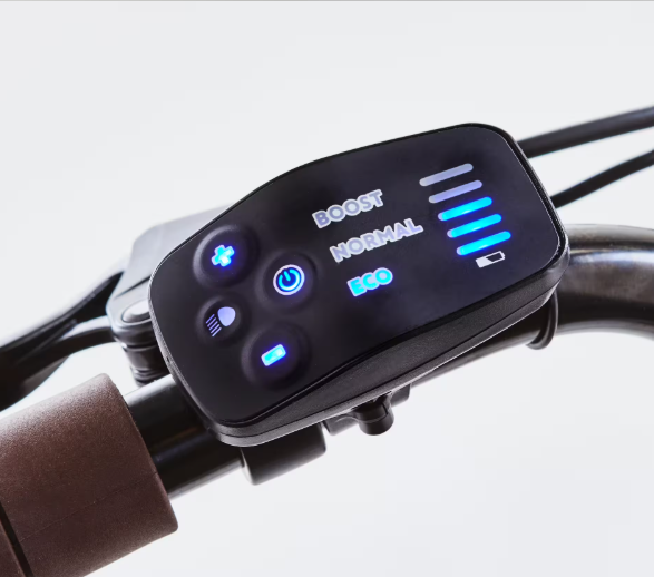 Vélo pliant électrique E FOLD 500 Bleu - BTWIN