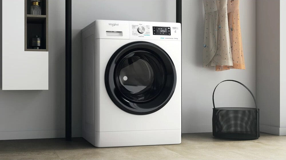 Whirlpool FFWDB864349BVEE Lave-linge séchant 60 cm - lavage 8kg - séchage 6kg - blanc