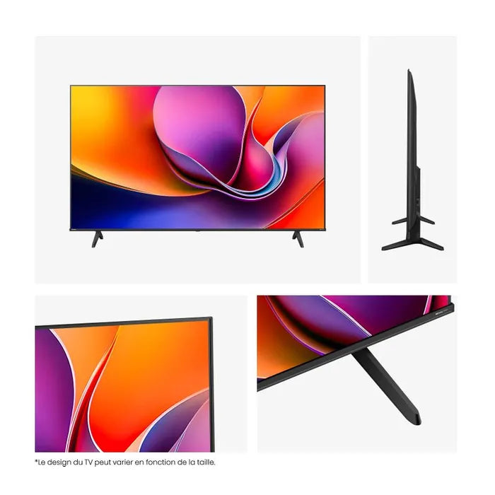 HISENSE Téléviseur UHD 4K 43'' 108cm 43A6Q Noir