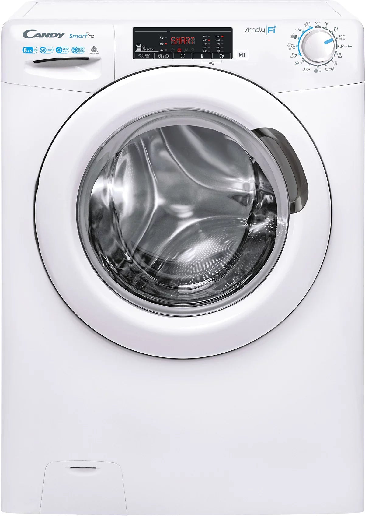 Lave-linge Séchant 8 Kg/ 5Kg Blanc CANDY CSOW4855TWE1