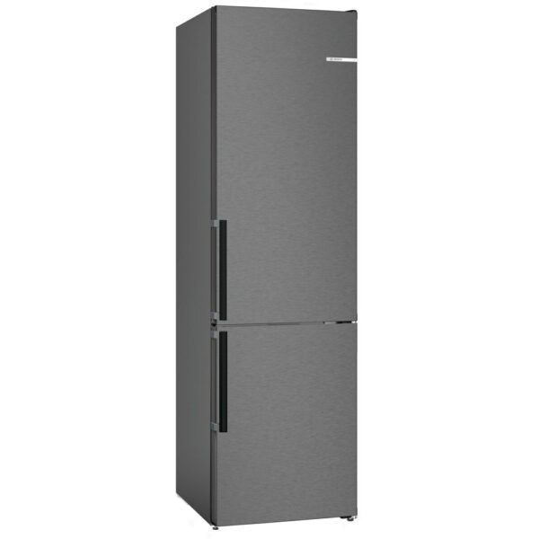 Réfrigérateur-congélateur combiné Indépendant Noir Bosch KGN39VXBT