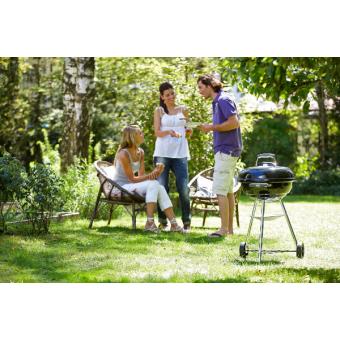 Barbecue charbon Weber Compact Kettle 57 cm Noir