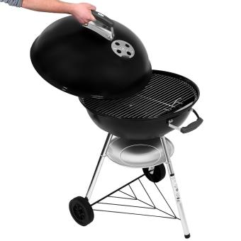 Barbecue charbon Weber Compact Kettle 57 cm Noir