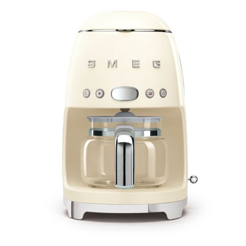 Cafetière Filtre Smeg Crème DCF02CREU
