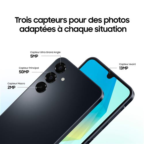 Samsung Galaxy A16 6,7" Nano SIM 128 Go Vert d’eau