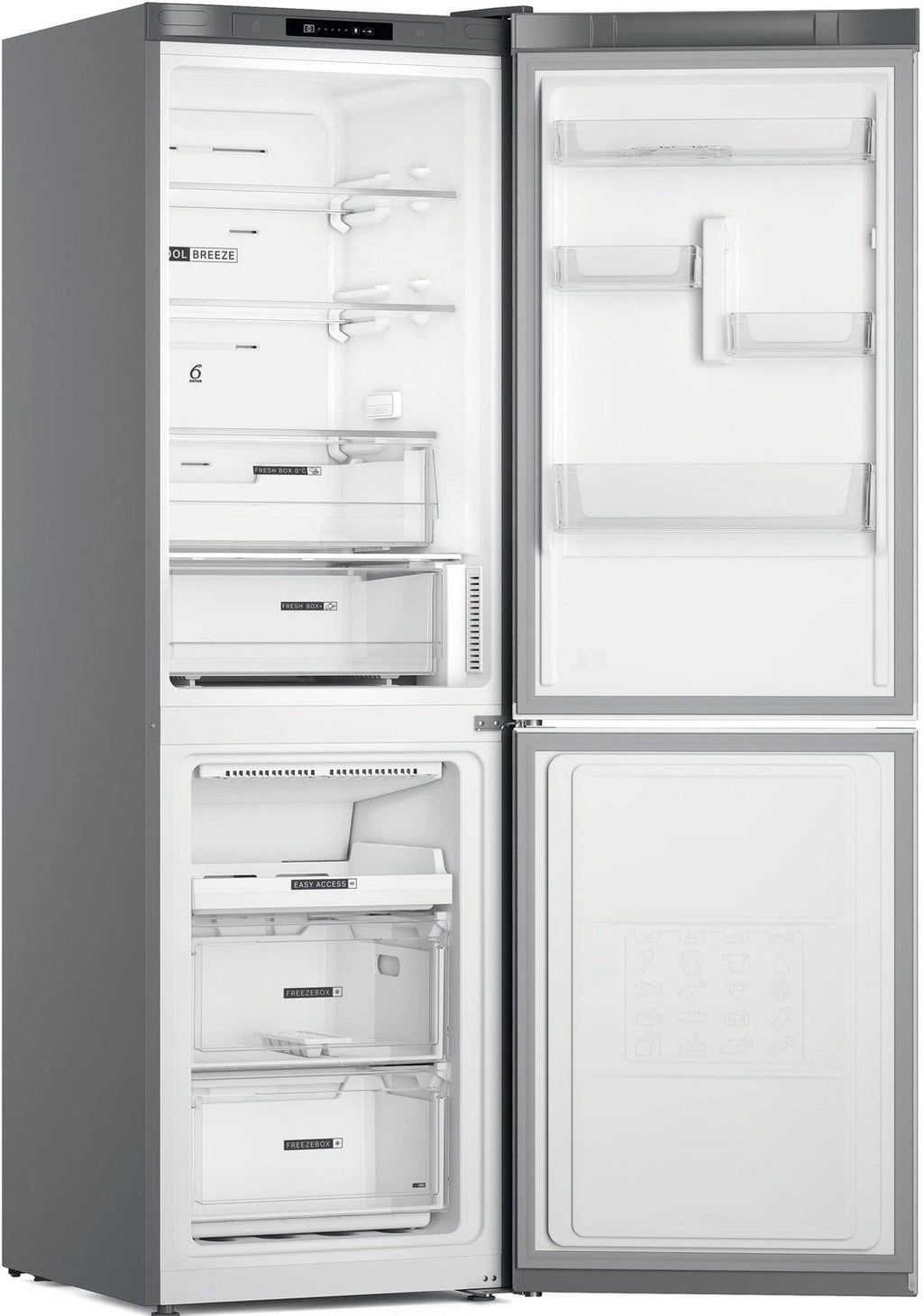 Whirlpool W7X 82I BUE Free-standing refrigerator with freezer