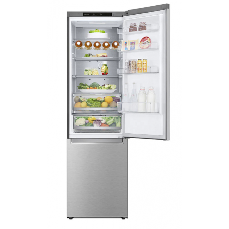 Congélateur armoire Lg Réfrigérateur combiné lg gbb72nsvgn 203 acier inoxydable