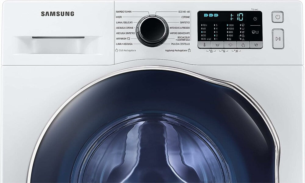 Samsung WD8NK52E0AW machine à laver avec sèche linge Autoportante Charge avant Blanc F