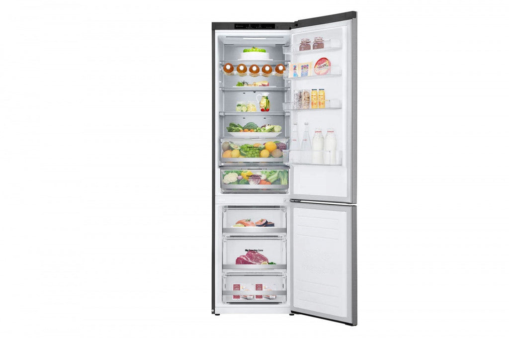 LG GBB72PZDMN réfrigérateur-congélateur Autoportante 384 L E Argent