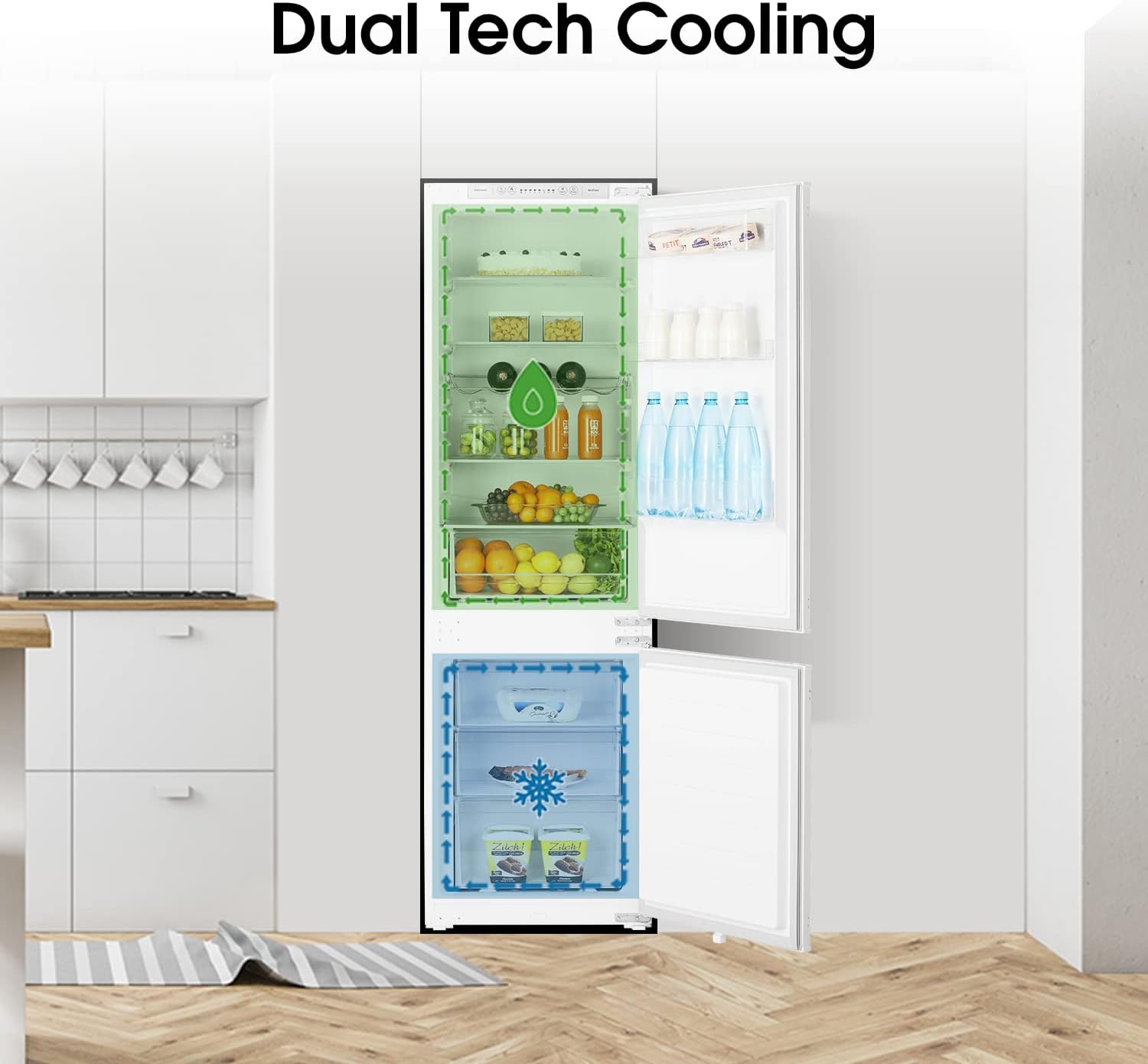 Hisense Rib312f4awe Réfrigérateur-congélateur Intégré 246 L E Blanc
