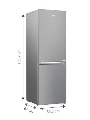 Beko RCSA366K40XBN réfrigérateur-congélateur intégré 343 L E
