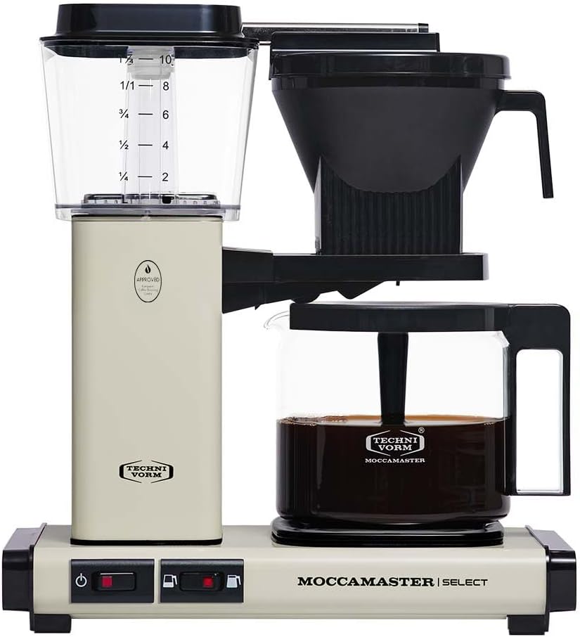 Moccamaster Kbg Select Semi-automatique Machine À Café Filtre 1.25 L