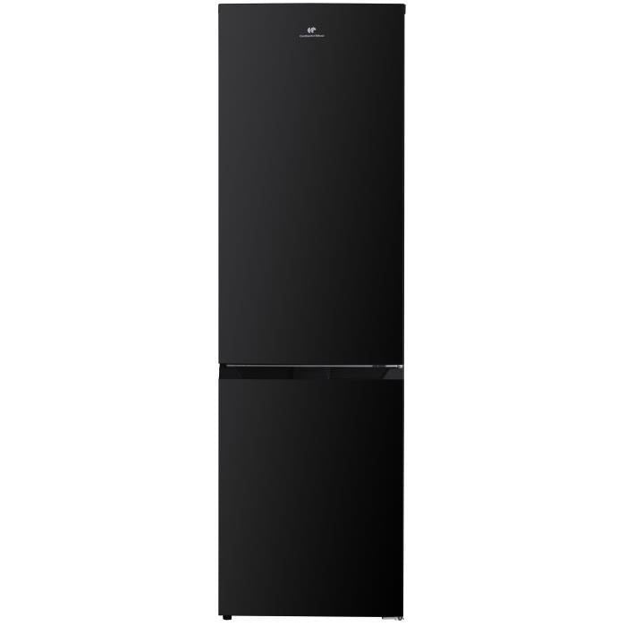 Réfrigérateur Congélateur bas Continental Edison - 253L - total No Frost - Noir
