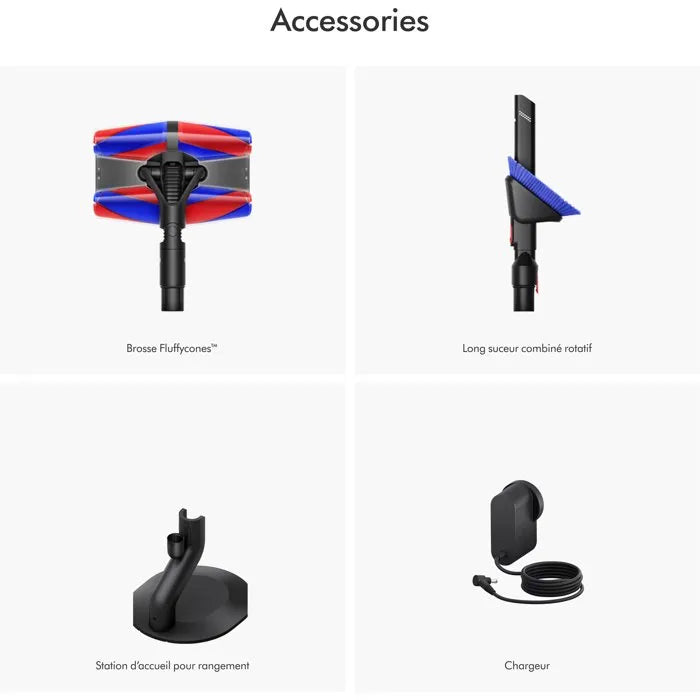 Aspirateur balai Dyson Pencilvac Fluffycones