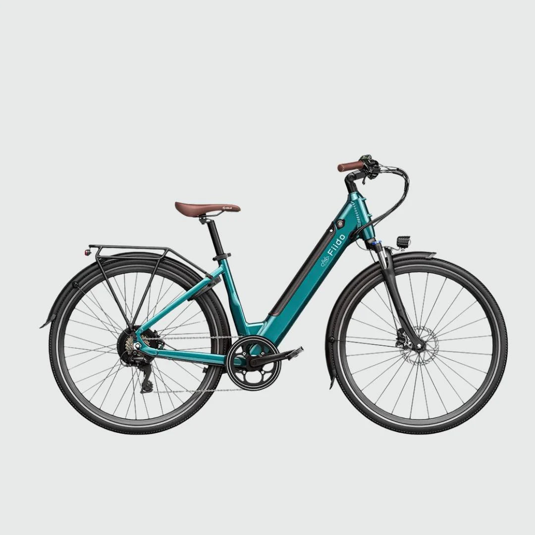 Second Life - Vélo électrique urbain vert Fiido C11 pro