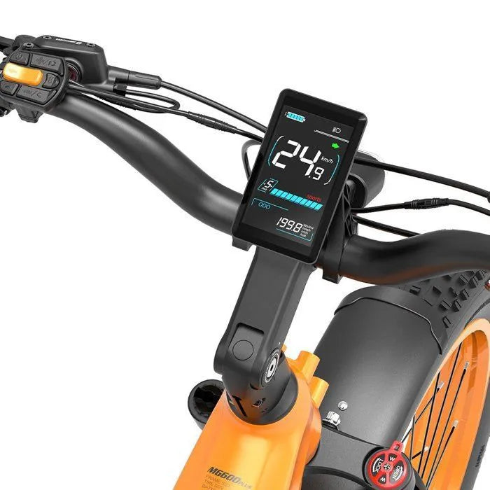 Lankeleisi MG600 Plus 2025 Version 26" Fat Bike 960Wh All Terrain SUV E-Bike with Switchable Sensor 48V 20Ah Battery