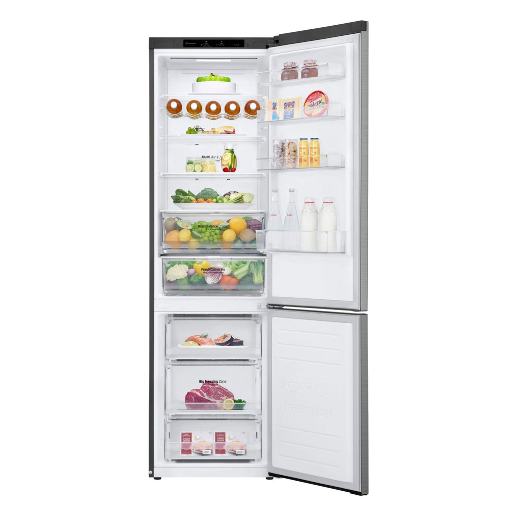 LG GBB62PZGGN réfrigérateur-congélateur pose libre 384 L D acier inoxydable