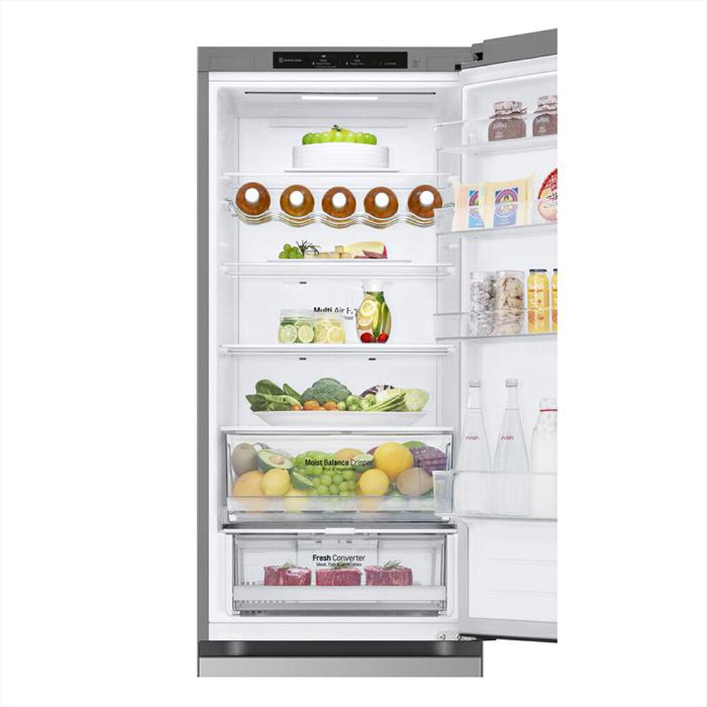 LG gbv3200cpy.apyqeur Réfrigérateur-congélateur Pose Libre 387 L C Argent
