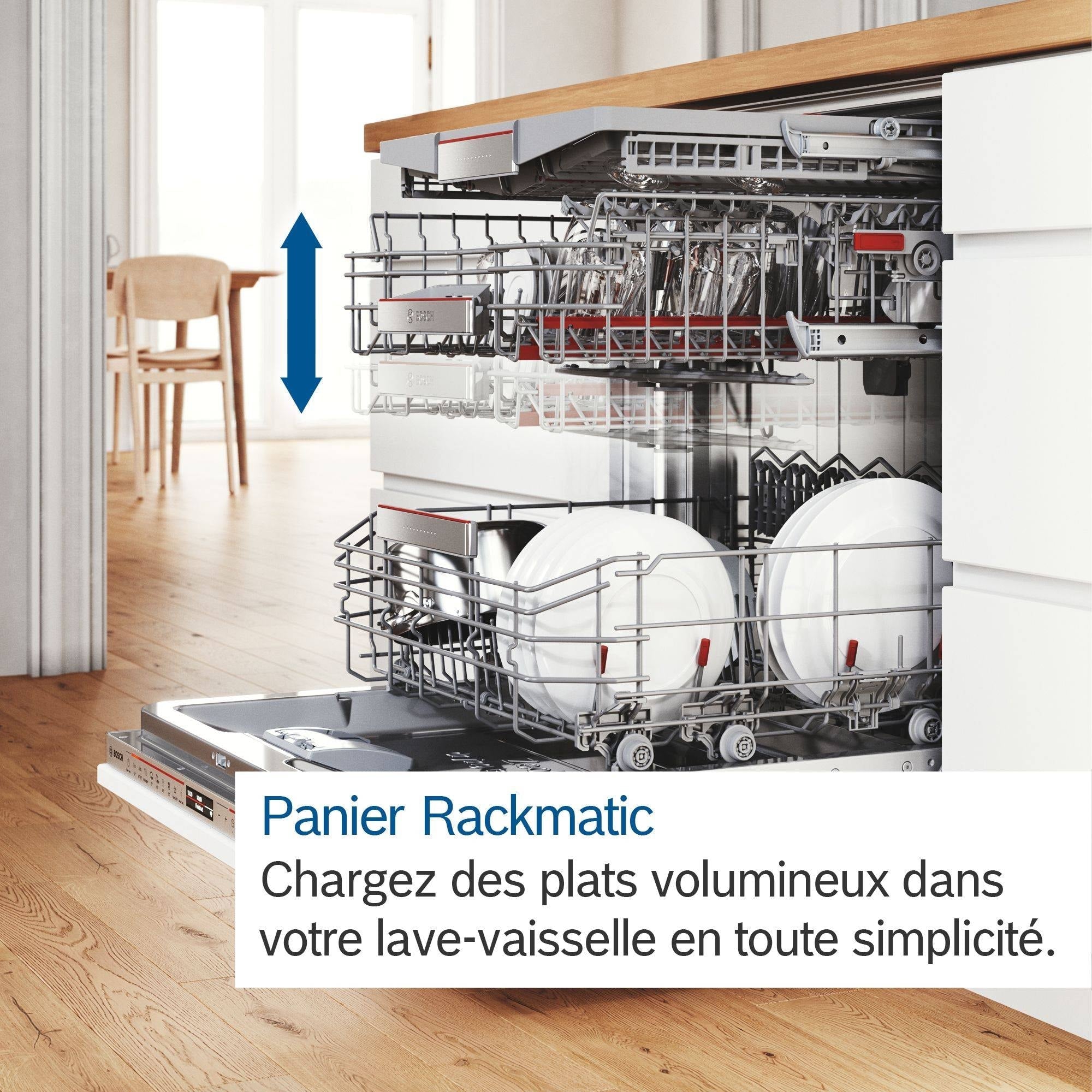 Lave-vaisselle intégrable Bosch smv6ecx00e 14 couverts