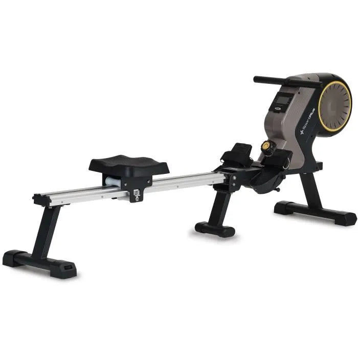 Rameur pliable SportPlus SP-MR-020-B Système de freinage magnétique - 8 niveaux de résistance - Noir