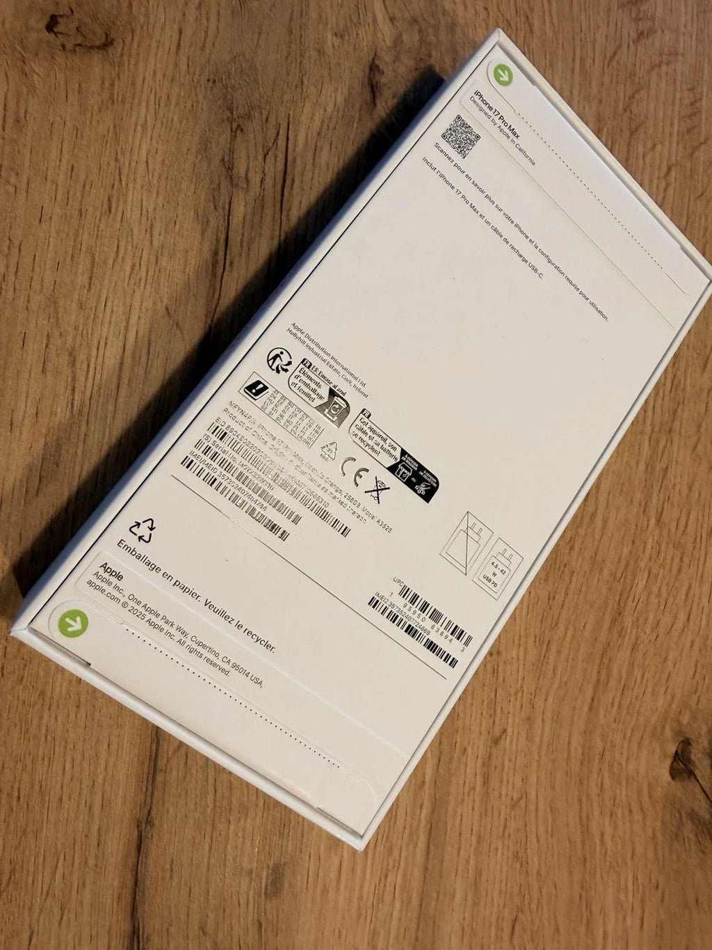 IPHONE 17 PRO MAX 256 Go ORANGE