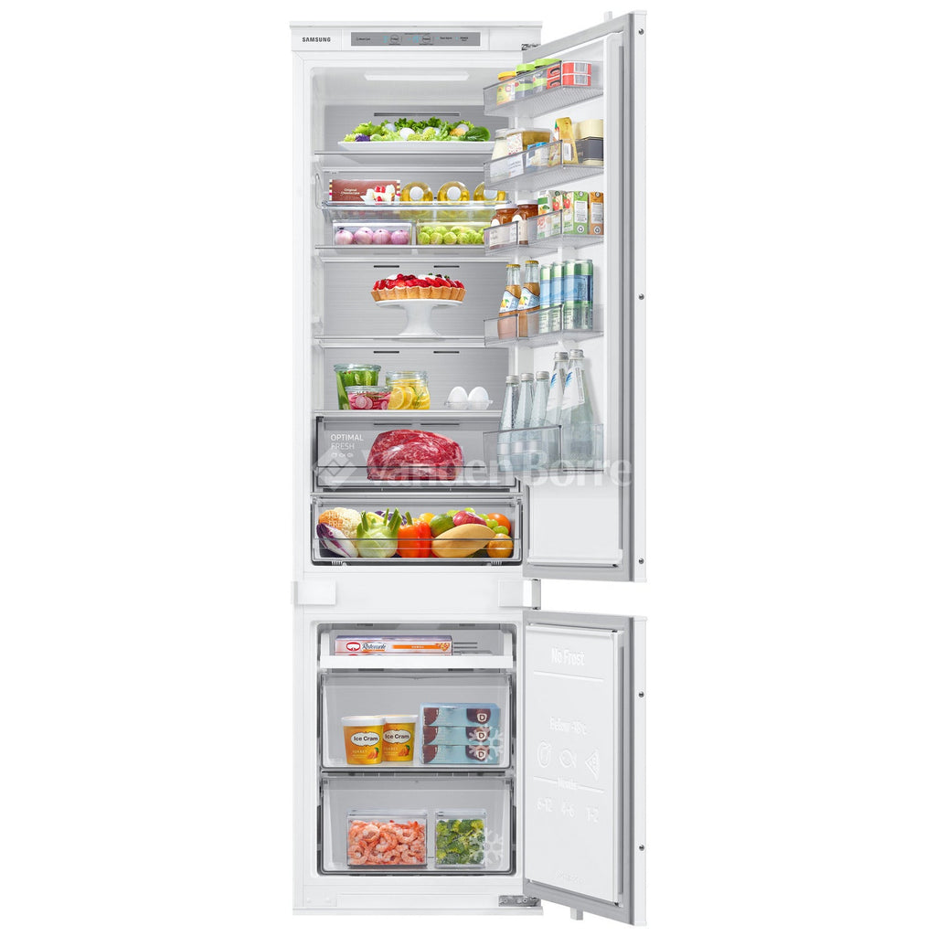 Samsung BRB30705EWW Réfrigérateur combiné encastrable, capacité 298 L