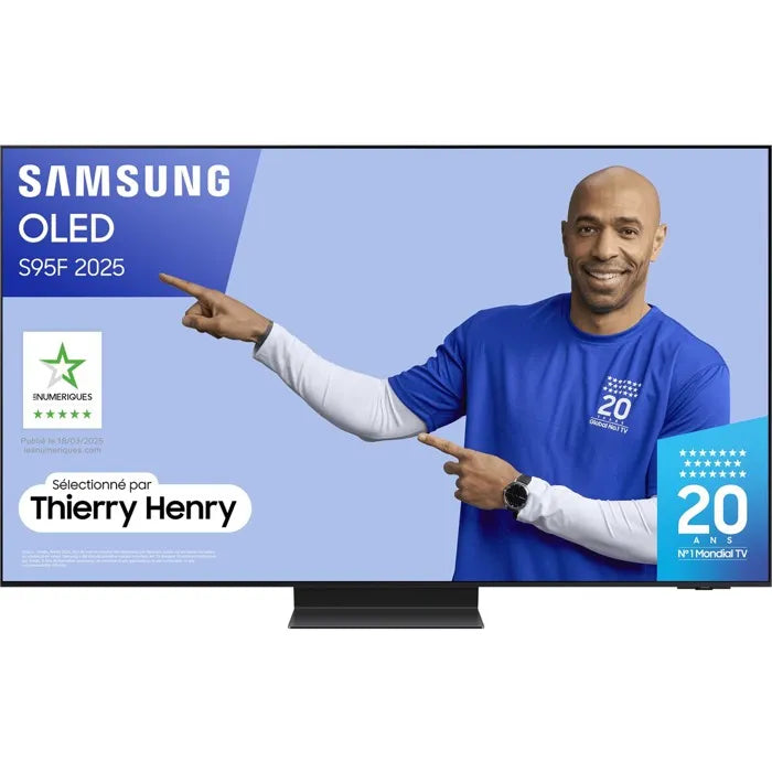 TV OLED 55" - SAMSUNG - TQ55S95F - 4K - Pro Glare-Free - NQ4 AI Gen3 70W