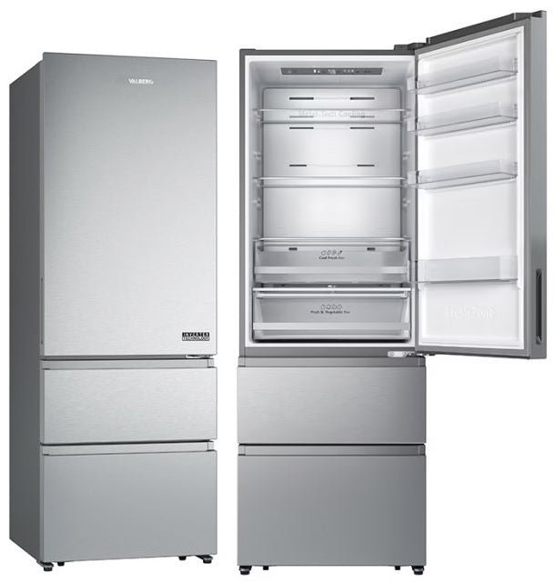 Réfrigérateur combiné VALBERG Cnf 493 E X180c